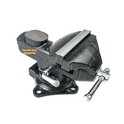 Ê tô kẹp nguội cố định 80mm bàn mâm xoay 360 độ Wynn's chất liệu gang đúc nguyên khối cao cấp, eto kẹp nguội đa năng