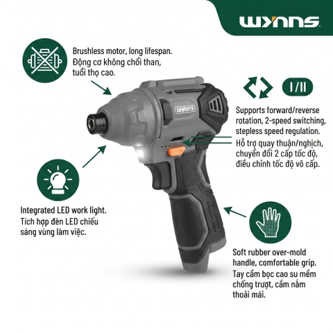 Máy bắt vít Wynn's