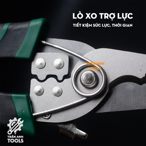 Kìm Cắt. Tuốt Dây, Ép Cos Đa Năng Wynn's W1045, Kềm Cắt Tuốt Dây Chính Xác, Chất Liệu Thép Cao Cấp