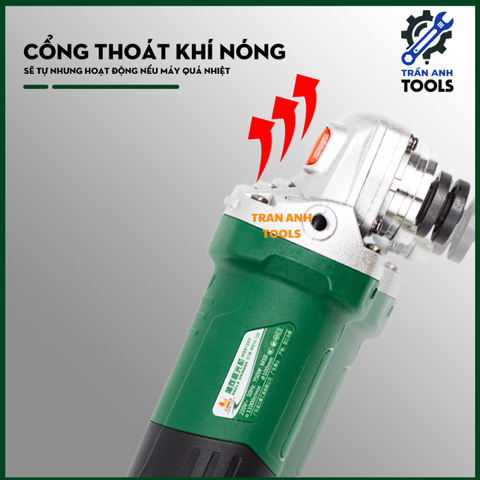 Máy Mài Góc Cầm Tay Công Tắc Đuôi 100mm 750W Wynn's WS8100Y, Máy Cắt Mài, Máy Cắt Cầm Tay, Máy Mài Mini Chuyên Nghiệp