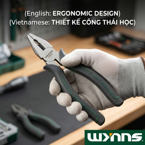 (E406D) Kìm cắt dây kiểu Mỹ 6 inch ( Tay cầm đặc biệt )
