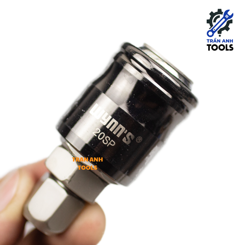 Đầu nối hơi khí nén nhanh Wynn's SP20 8mm SP30 10mm, nối ống hơi, khớp nối nhanh, đầu nối máy nén khí