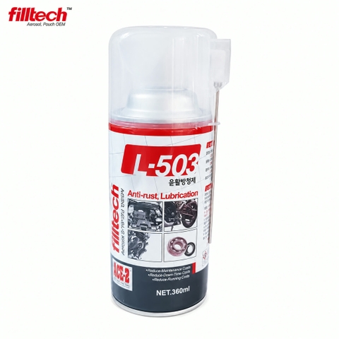 Bình Xịt Mỡ Chịu Nhiệt Filltech L-520 Mỡ Bôi Trơn Filltech Hàn Quốc Chịu Nhiệt Độ và Áp Lực Lớn