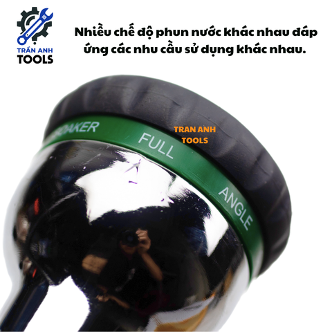 Súng Phun Nước Wynn's 8 Chế Độ Đa Năng Chất Liệu Kim Loại Siêu Bền – Rửa Xe, Tưới Cây, Vệ Sinh Tiện Lợi