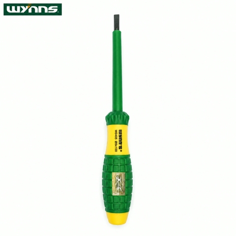Bút thử điện 1000V Wynn's cao cấp tay cầm bọc nhựa TPE cách nhiệt cách điện đủ các cỡ, Bút điện tô vít cách điện đa năng