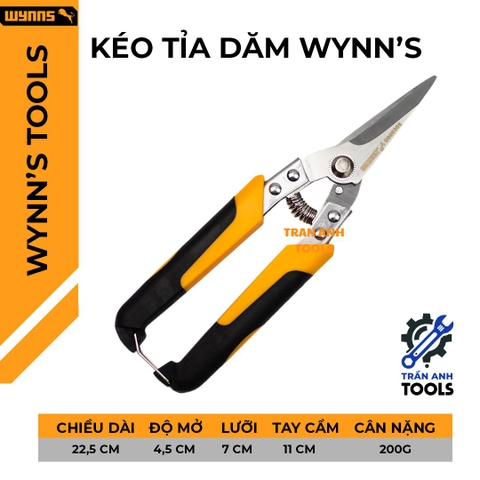 Kéo Tỉa Dăm Wynn’s Cam – Dụng Cụ Cắt Dăm Đa Năng, Sắc Bén, Phù Hợp Cho Công Việc Cơ Khí Và Sửa Chữa
