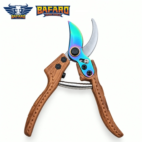 Kéo cắt cành cán gỗ Bafaro