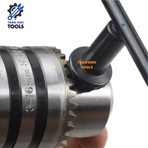 Đầu Kẹp Mang Ranh SAN OU 3–16mm Có Khóa – Dùng Chuyển Máy Bắt Vít Sang Máy Khoan, Chuôi Gài 1/4" Chuẩn