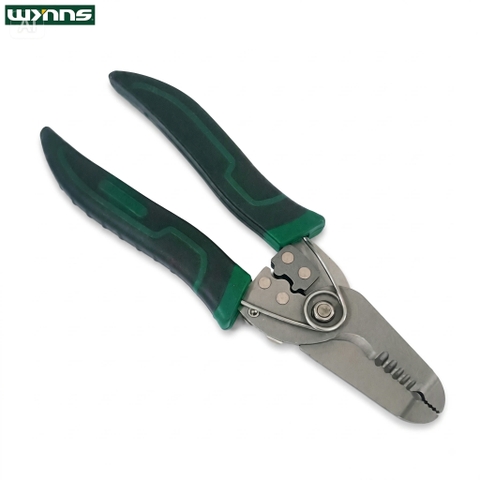 Kìm Cắt. Tuốt Dây, Ép Cos Đa Năng Wynn's W1045, Kềm Cắt Tuốt Dây Chính Xác, Chất Liệu Thép Cao Cấp
