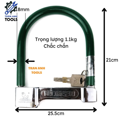 Khóa U Xịn Wynn’s – Khóa Chống Trộm Cho Xe Máy, Xe Đạp, Độ Bền Cao, An Toàn Tuyệt Đối