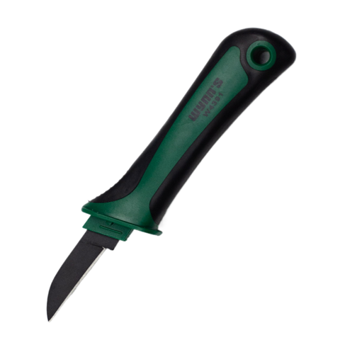 Dao Tuốt Cáp Lưỡi Thẳng Wynn's W4391 - Dao Rọc Cáp Chuyên Dụng, Thiết Kế Công Thái Học, Đầu Bọc Bảo Vệ An Toàn