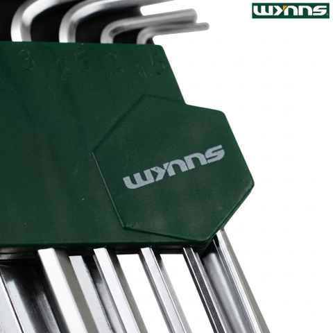 Bộ Lục Giác 9 Chi Tiết W9920A Wynns Thép CR-V Siêu Dài Chìa Khóa Allen Đầu Bi Vặn Ốc Lục Giác Chính Hãng Đa Năng