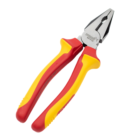 Kìm điện 6 8 inch cách điện 10000V tiêu chuẩn VDE của Đức Wynn's chính hãng, kềm điện chịu điện cao áp chuyên dụng