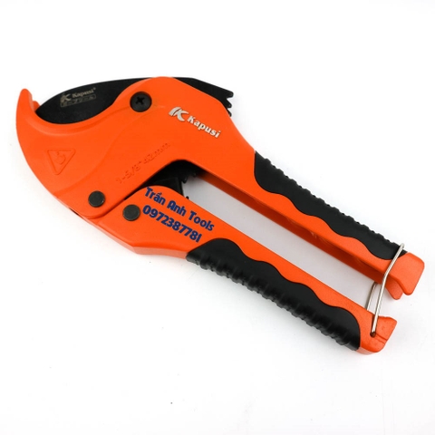 Dao cắt ống nhựa PVC PE 42mm Kapusi Japan cao cấp siêu sắc, kéo cắt ống nhựa chuyên dụng nhật bản