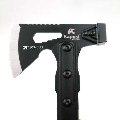 Búa rìu Kapusi K-9507 kích cỡ 370mm, rìu đa năng Nhật Bản chuyên dùng cho đi phượt