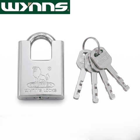 Ổ khóa treo chống cắt Wynn's đủ các cỡ chất liệu thép hợp kim chống nước chống trộm, khóa treo chống cắt bảo vệ nhà cửa