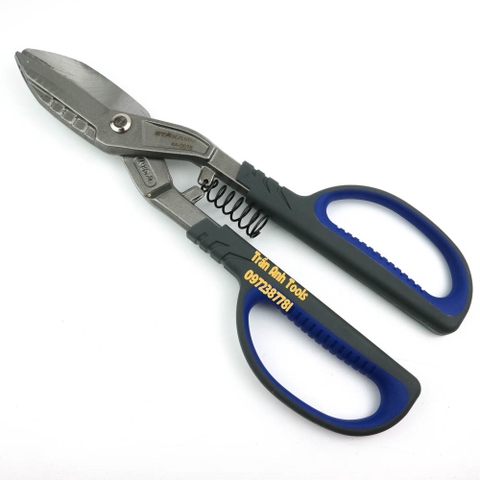 Kéo cắt tôn Staka kích cỡ 10' 12' chất liệu thép CRV siêu cứng bền bỉ, kìm cắt tôn cao cấp có lò xo trợ lực