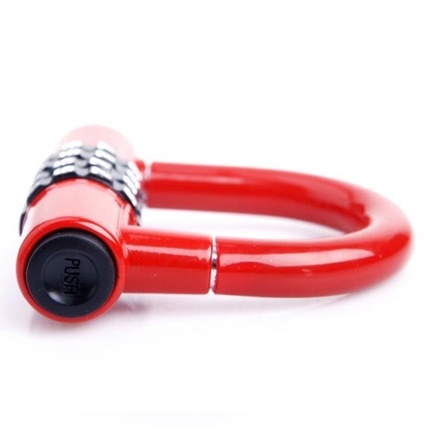 Ổ khóa chữ U mini 4 số không cần chìa bảo đảm an toàn cho tài sản