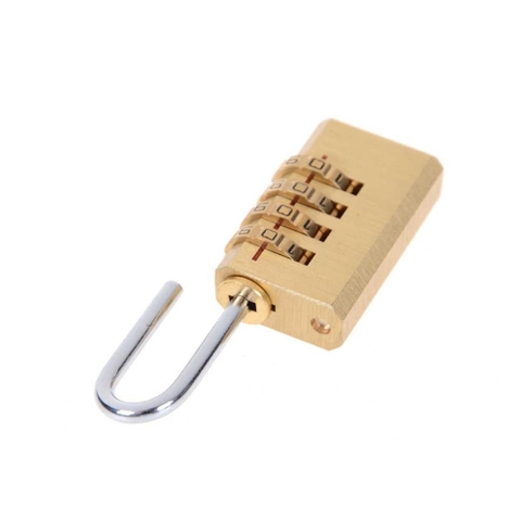 Khóa Mã 4 Số Chất Liệu Đồng Bảo Mật An Toàn Chất Lượng Cao
