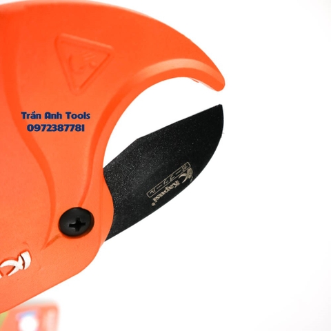 Dao cắt ống nhựa PVC PE 42mm Kapusi Japan cao cấp siêu sắc, kéo cắt ống nhựa chuyên dụng nhật bản