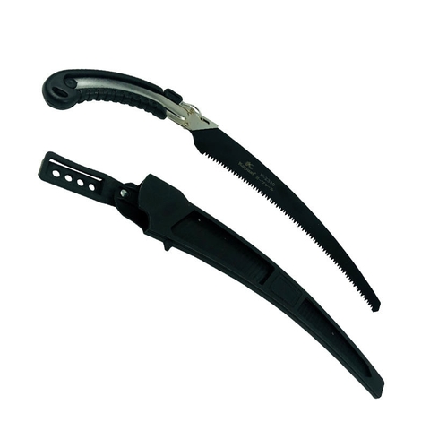 Cưa Kiếm Kapusi K-8802 – Lưỡi Cong Mạ Đen Sắc Bén, Cán Cầm Chắc Tay, Dụng Cụ Cắt Gỗ Cành Cây Đa Năng Cho Sân Vườn Và Công Trình