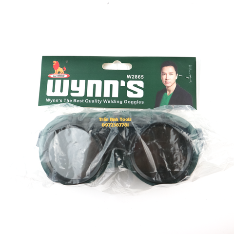 Kính hàn đa năng Wynn's 2 tròng kính đen và trắng bảo vệ mắt, kính hàn chuyên dụng cho thợ cơ khí