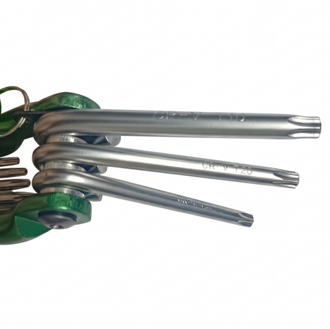 Bộ Hoa Thị Gấp Gọn Wynn's Chất liệu CRV, Bộ Lục Giác Xếp Đầu Lục giác 8 Chi Tiết Wynn's, Siêu Bền, Chất Lượng Cao