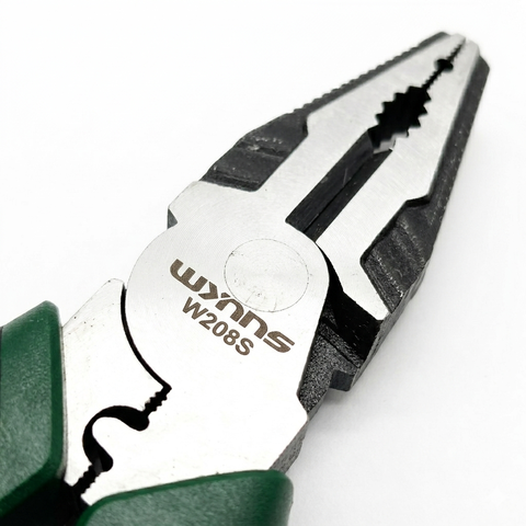 Kìm Điện 200mm Chính Hãng Wynns Super Pliers Thép Cứng Cán Bọc Cao Su Chống Trơn Kìm Cắt Dây Kẹp Đa Năng Cơ Khí