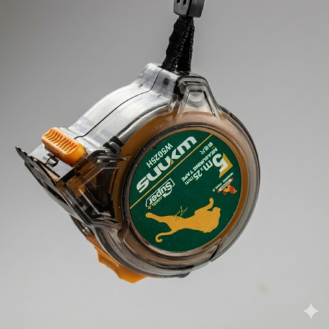 Thước Mét Cuộn 5m Wynns Super W5025H Thước Đo Cầm Tay Bản 25mm Chống Trượt Chính Xác Dụng Cụ Đo Lường Đa Năng