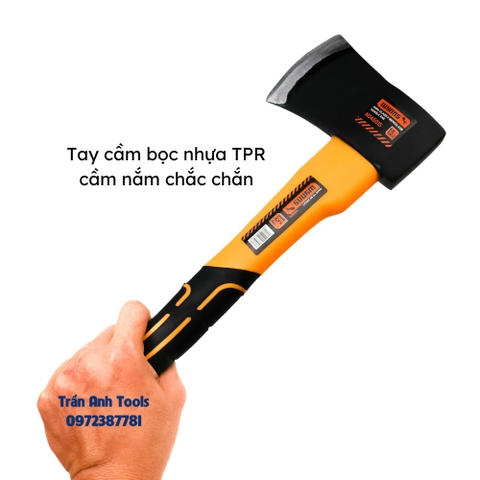Búa Rìu Wynn's cán bọc nhựa đầu búa thép công cụ cho những việc cứu hộ, xây dựng và sửa chữa rìu cán nhựa,rìu đa năng