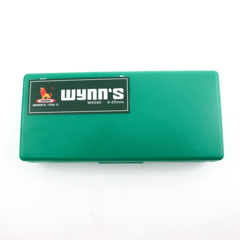 Panme đo ngoài Wynn's dải đo 0-25mm và 25-50mm độ chính xác cao, Thước kẹp cơ khí chuyên dụng đo đường kính, đo dây đồng