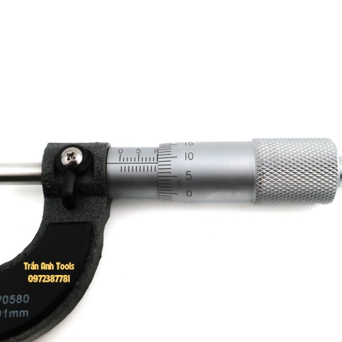Panme đo ngoài Wynn's dải đo 0-25mm và 25-50mm độ chính xác cao, Thước kẹp cơ khí chuyên dụng đo đường kính, đo dây đồng