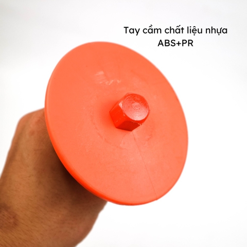 Đục bê tông, đục đá cầm tay đầu nhọn và dẹt có tay chắn cao su cao cấp Kapusi Japan, mũi đục tay hàng chất lượng cao