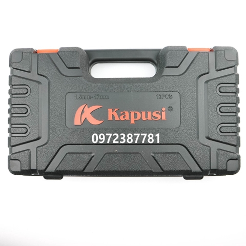Bộ lục giác 13 chi tiết Kapusi K-0842
