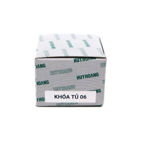 Khóa tủ đầu đẩy Huy Hoàng chính hãng, ổ khóa vuông hàng Việt Nam chất lượng cao