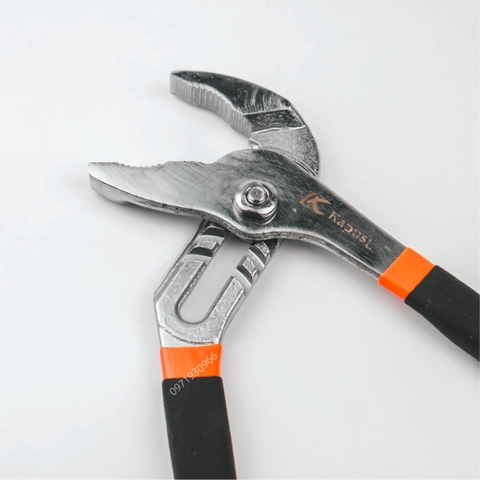 Kìm mỏ quạ cao cấp Kapusi kích cỡ 10 12 inch chất liệu thép CR-V, kìm mỏ quạ vặn đai ốc đa năng tiện dụng