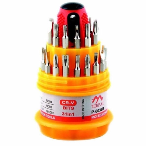 Bộ Tô Vít Đa Năng 31 Chi Tiết - Tua Vít Chuyên Dụng Sửa Điện Thoại - Đồ Điện Tử