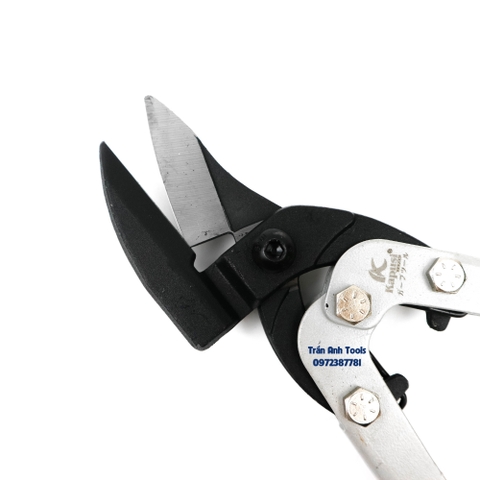 Kéo cắt tôn mỏ nghiêng cộng lực Kapusi K-0077 chính hãng, Kìm cắt tôn chất liệu thép không gỉ siêu bền