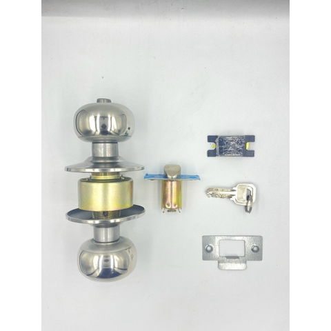 Khóa Cửa Tay Nắm Tròn Abc Thái Lan Bảo Hành 2 Năm Chính Hãng, Khóa Quả Đấm, Khóa Cửa Nhà Vệ Sinh