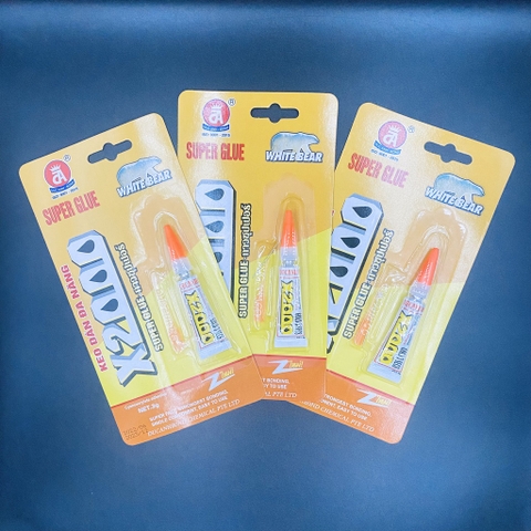 Tuýp keo dán đa năng X2000 chính hãng Đức Anh Bond, keo dán giày dép nhỏ gọn tiện dụng