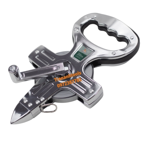 Thước cắm đất dây thép bạc cao cấp Wynn's Tools chiều dài 30M 50M