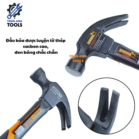 Búa bọc cán cao cấp, búa đóng đinh công nghiệp Wynn's Tools