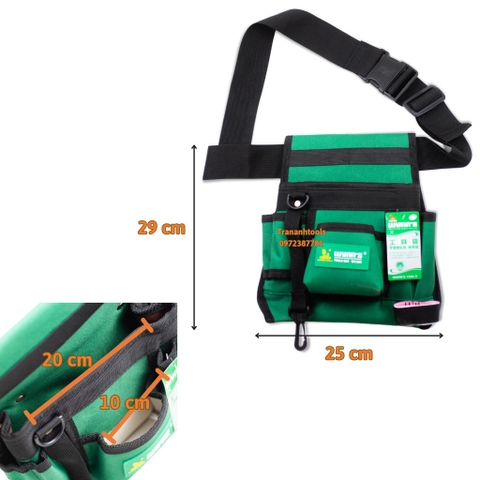 Túi Đồ Nghề W41903 Wynn’s – Túi Dụng Cụ Cầm Tay Chuyên Nghiệp, Nhiều Ngăn, Chịu Lực Tốt, Phù Hợp Thợ Cơ Khí Đa Năng Cho Thợ Điện, Thợ Máy, DIY Gia Đình