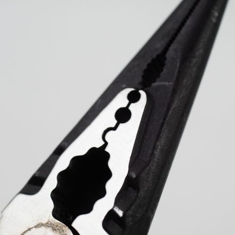 Kìm Mũi Nhọn Đa Năng W3461 200mm Thép Hợp Kim Có Lưỡi Cắt Tay Cầm Chống Trượt Wynns Kìm Điện Cơ Khí Chính Hãng