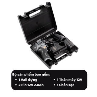 Máy Khoan Pin Không Chổi Than 12V Wynn's WS4130 - Khoan Cầm Tay, Bắt Vít, Đa Năng