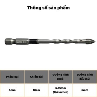 Mũi Khoan Đa Năng Cao Cấp Đá Gạch Men Gốm Sứ Thủy Tinh Wynn's 6mm 8mm 10mm 12mm