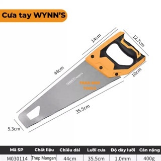 Cưa gỗ cầm tay Wynn's chính hãng 350mm 400mm 450mm 500mm
