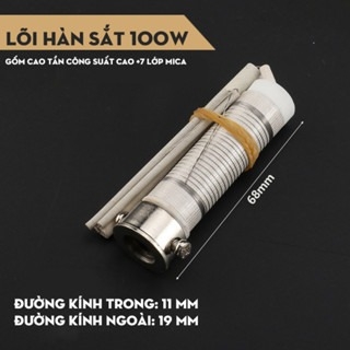 Lõi nhiệt, ruột mỏ hàn, bộ gia nhiệt thay thế mỏ hàn công suất lớn 30W-300W kiểu gia nhiệt ngoài