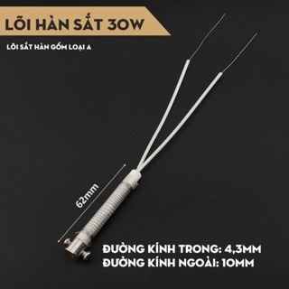 Lõi nhiệt, ruột mỏ hàn, bộ gia nhiệt thay thế mỏ hàn công suất lớn 30W-300W kiểu gia nhiệt ngoài