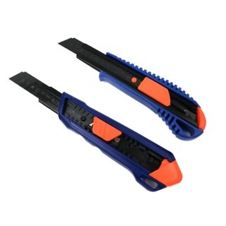 Dao rọc giấy cỡ lớn 18mm sắc bén màu xanh cao cấp Staka siêu nhẹ siêu bền dao trổ hàng chất lượng cao